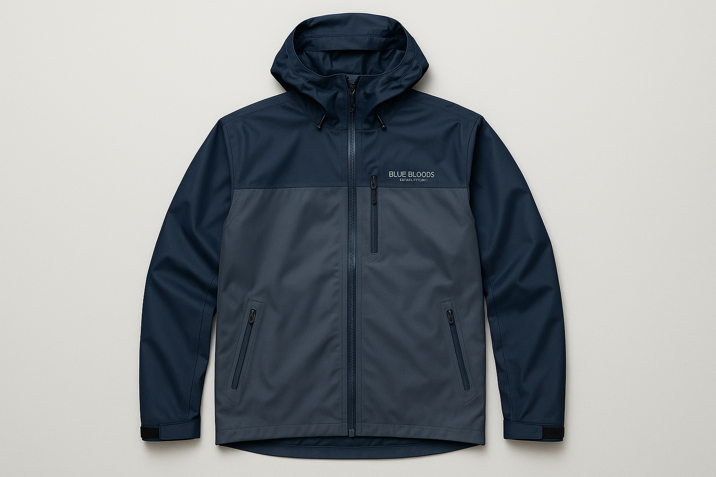 Packable, water-resistant shell for offshore squalls.
• Packable hood • Taped seams, DWR finish