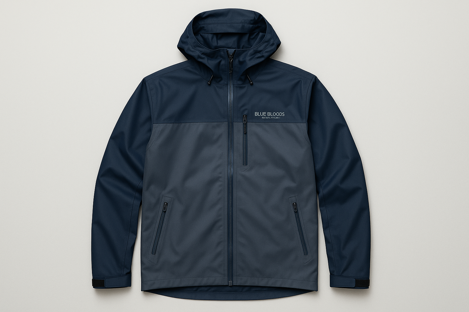 Packable, water-resistant shell for offshore squalls.
• Packable hood • Taped seams, DWR finish