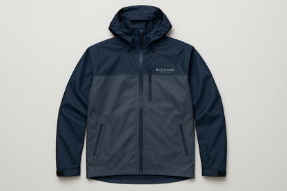 Packable, water-resistant shell for offshore squalls.
• Packable hood • Taped seams, DWR finish